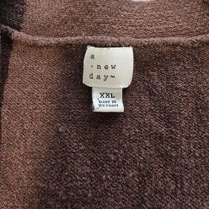 A New Day Brown Sweater - XXL